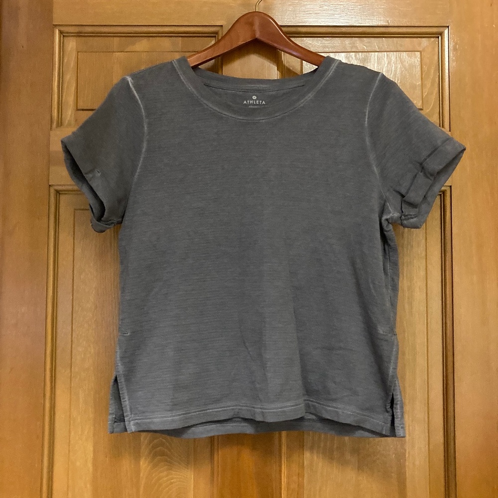 Athleta Sweatshirt Tee, M